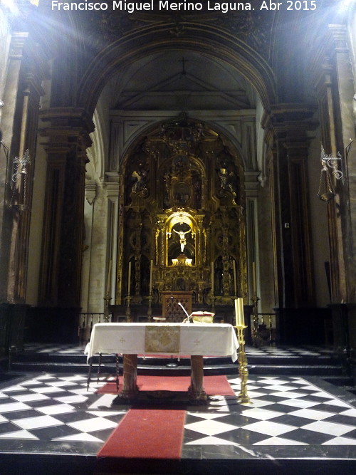 Baslica de San Ildefonso - Baslica de San Ildefonso. Altar Mayor