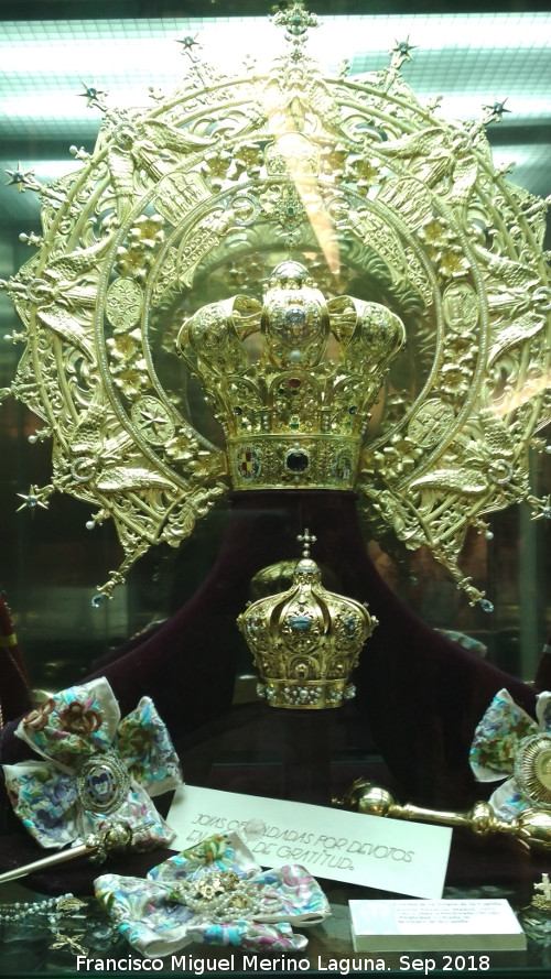 Virgen de la Capilla - Virgen de la Capilla. Coronas de la Virgen y el Nio