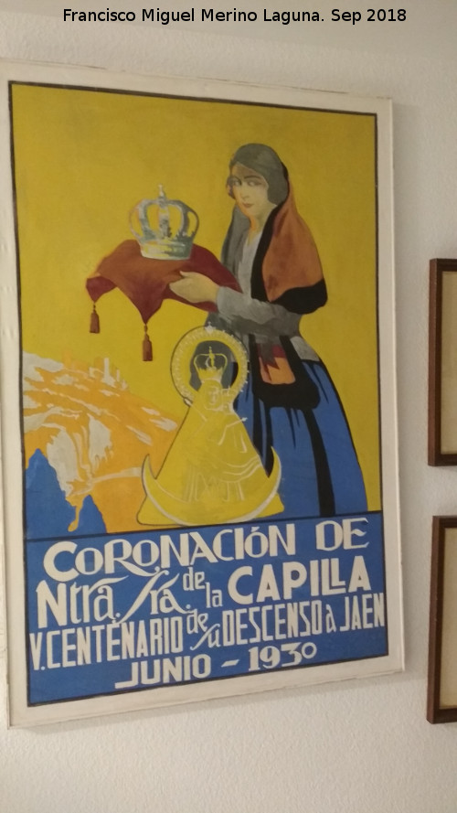 Virgen de la Capilla - Virgen de la Capilla. Boceto de la Coronacin de la Virgen 1930