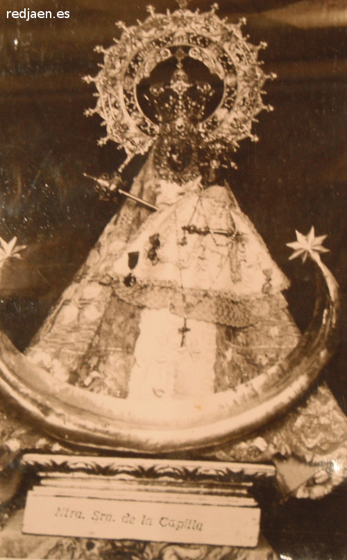 Virgen de la Capilla - Virgen de la Capilla. Foto antigua