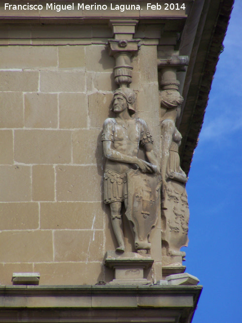 Atlante - Atlante. Palacio de Juan Vzquez de Molina - beda