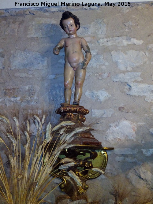 Iglesia de San Juan - Iglesia de San Juan. Figura barroca en la Sacrista