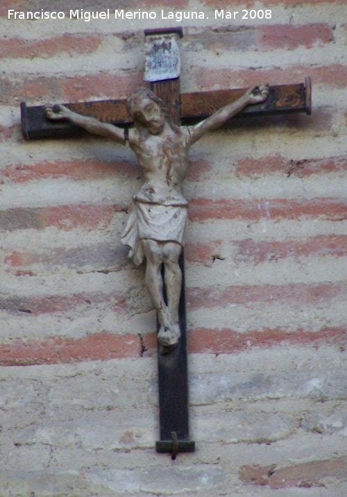 Iglesia de San Juan - Iglesia de San Juan. Crucifijo que estaba en el bside