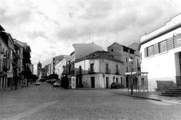 Calle Corredera de San Fernando - Calle Corredera de San Fernando. Foto antigua