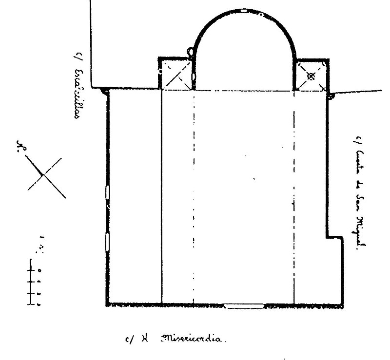 Iglesia de San Miguel - Iglesia de San Miguel. Plano
