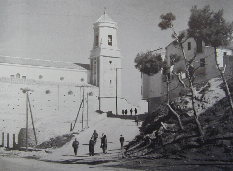 Iglesia de San Roque - Iglesia de San Roque. 1955