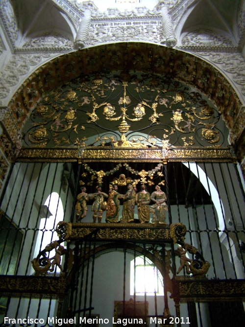 Iglesia de San Andrs - Iglesia de San Andrs. Desde el interior de la Capilla