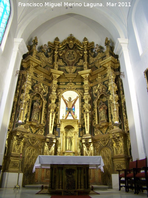 Iglesia de San Andrs - Iglesia de San Andrs. Retablo