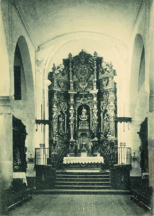 Iglesia de San Andrs - Iglesia de San Andrs. Foto antigua