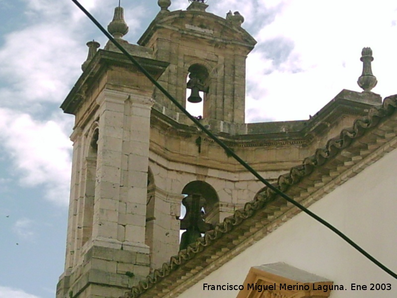 Iglesia de San Andrs - Iglesia de San Andrs. Parte trasera de la espadaa