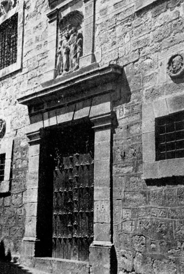 Iglesia de San Andrs - Iglesia de San Andrs. Fotografa antigua de la Fachada de la Institucin