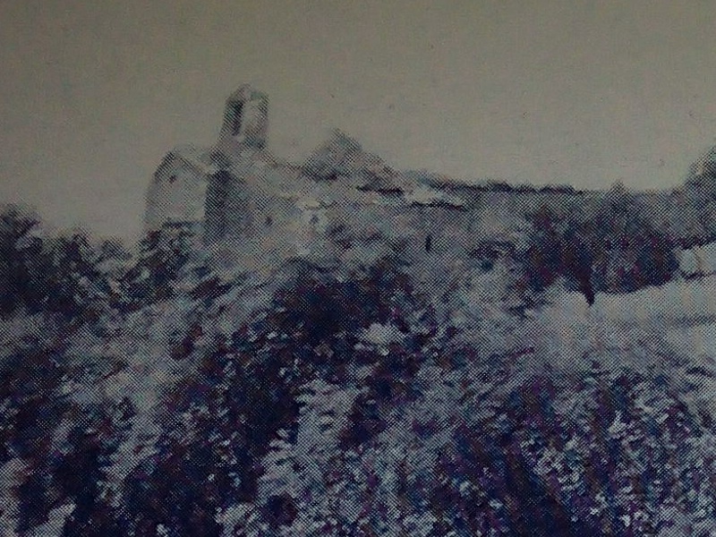 Ermita de la Virgen de la Pea - Ermita de la Virgen de la Pea. 1862