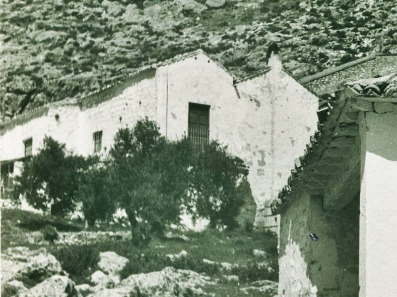 Ermita de la Virgen de la Pea - Ermita de la Virgen de la Pea. 1959 Archivo del IEG