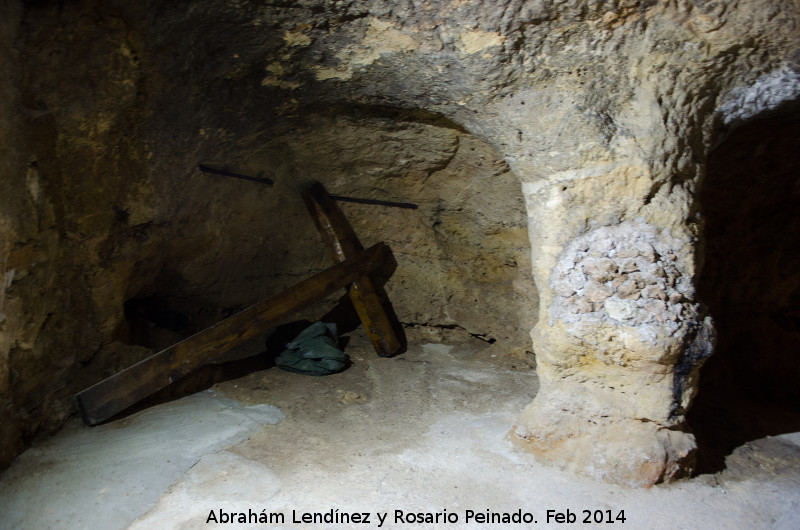 Cueva de las Ofrendas de Chircales - Cueva de las Ofrendas de Chircales. Lateral izquierdo