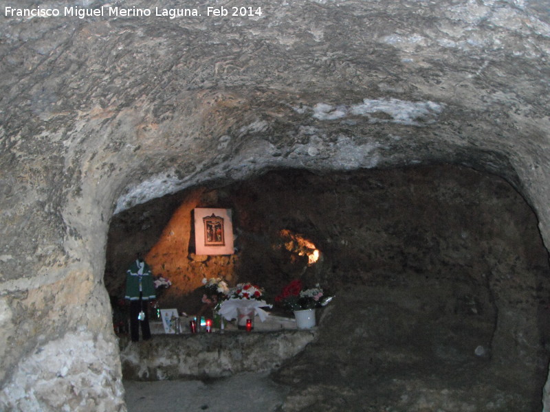 Cueva de las Ofrendas de Chircales - Cueva de las Ofrendas de Chircales. Cueva sin reja en las ofrendas