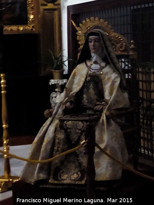 Convento de Santa Teresa - Convento de Santa Teresa. Santa Teresa de Jess, mstica escritora y doctora de la iglesia