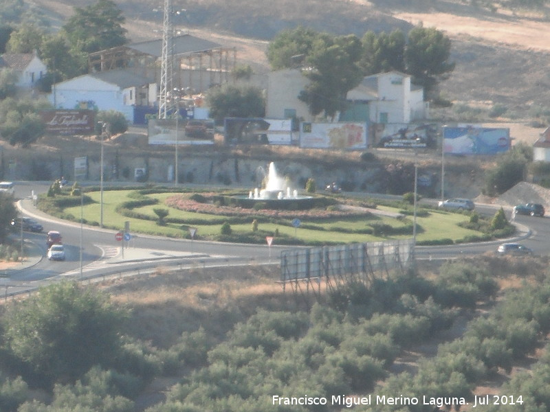 Fuente de la Glorieta de la Carretera Granada - Fuente de la Glorieta de la Carretera Granada. Desde el Cerro de las Canteras