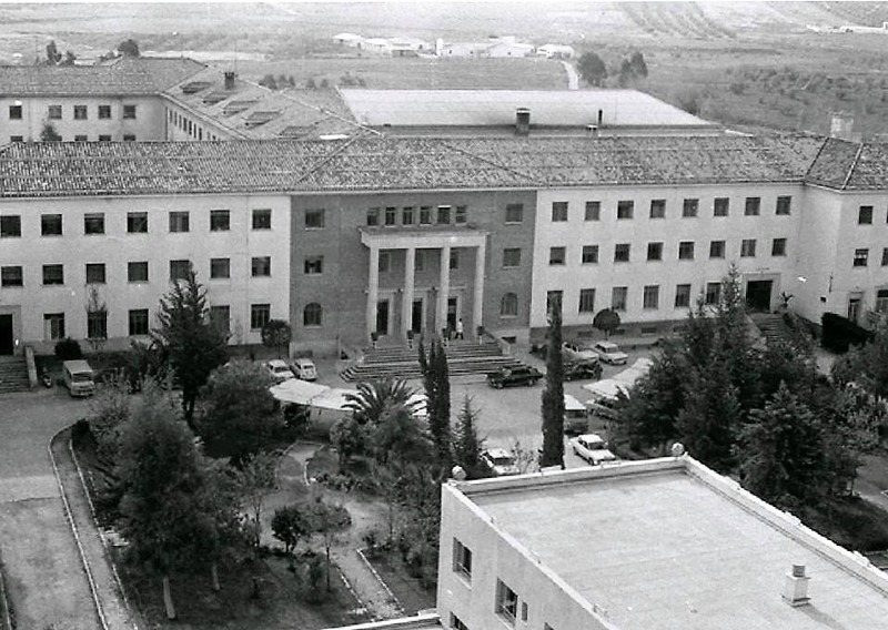 Hospital Princesa Sofa - Hospital Princesa Sofa. Sanatorio Psiquitrico Los Prados. Fotografa de Jos Ortega Snchez, aos 70 archivo IEG