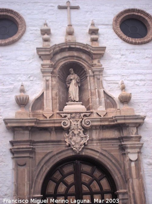 Hospital de San Juan De Dios - Hospital de San Juan De Dios. Portada de la capilla