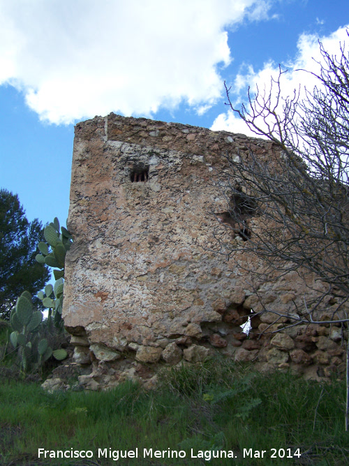 Cortijo de San Antonio - Cortijo de San Antonio. Muro lateral