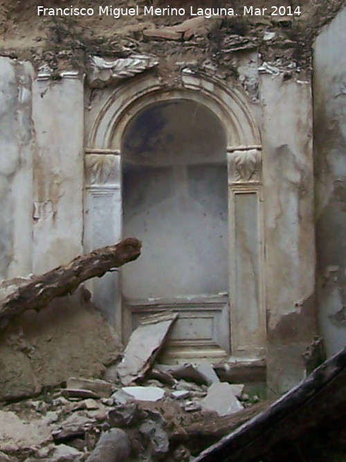 Capilla de San Antonio - Capilla de San Antonio. Hornacina