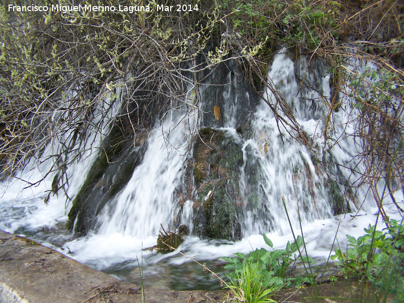 Estanque de Mata Bejid - Estanque de Mata Bejid. Cascada