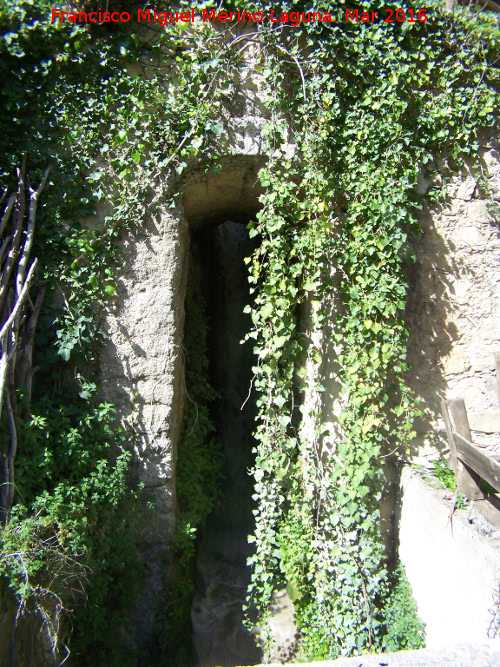 Molino Alto de Lope Prez - Molino Alto de Lope Prez. Cascada de desage