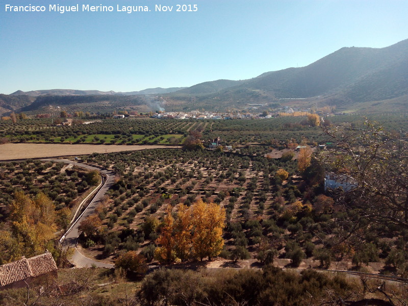 Castillo de Arbuniel - Castillo de Arbuniel. Vistas hacia Arbuniel