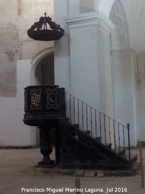 Convento de Santo Domingo - Convento de Santo Domingo. Plpito