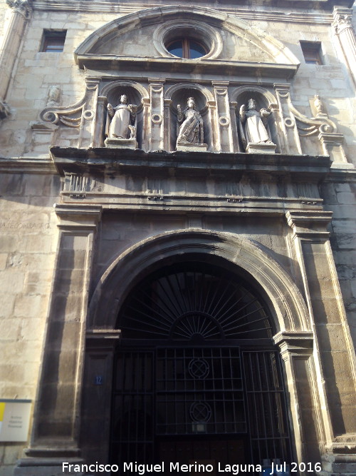 Convento de Santo Domingo - Convento de Santo Domingo. Portada