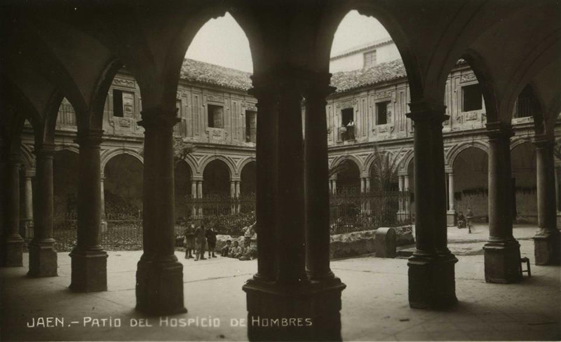 Convento de Santo Domingo - Convento de Santo Domingo. Fotol antigua. Fotografa realizada por Bonifacio de la Rosa Martnez, archivo del I.E.G.