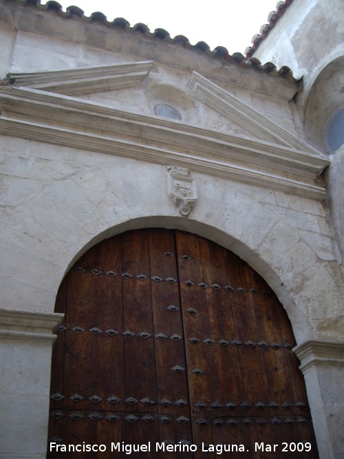 Convento de Santo Domingo - Convento de Santo Domingo. Portada de la iglesia ya reconstruida