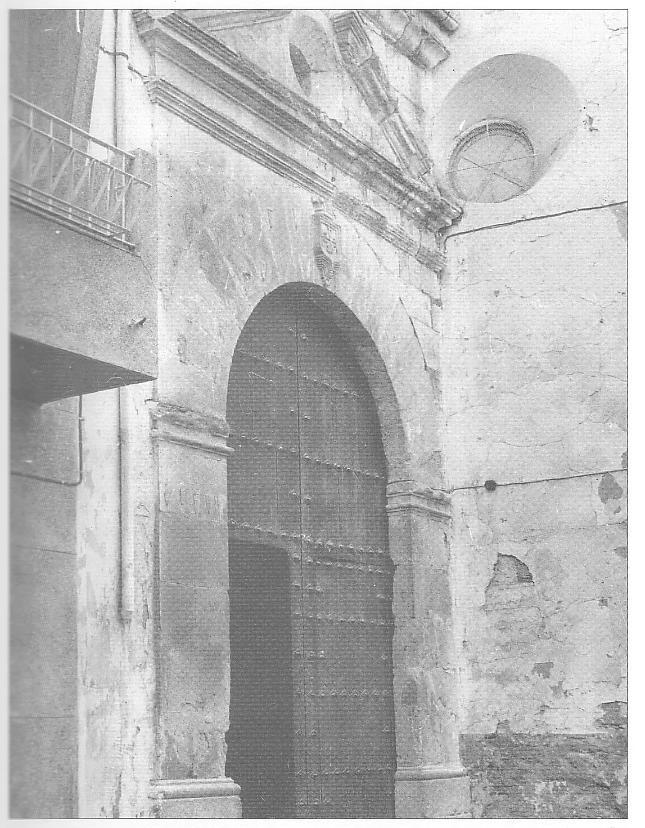 Convento de Santo Domingo - Convento de Santo Domingo. Foto antigua. Fachada de la iglesia