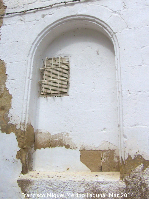 Iglesia Santa Mara la Mayor - Iglesia Santa Mara la Mayor. Ventana cegada