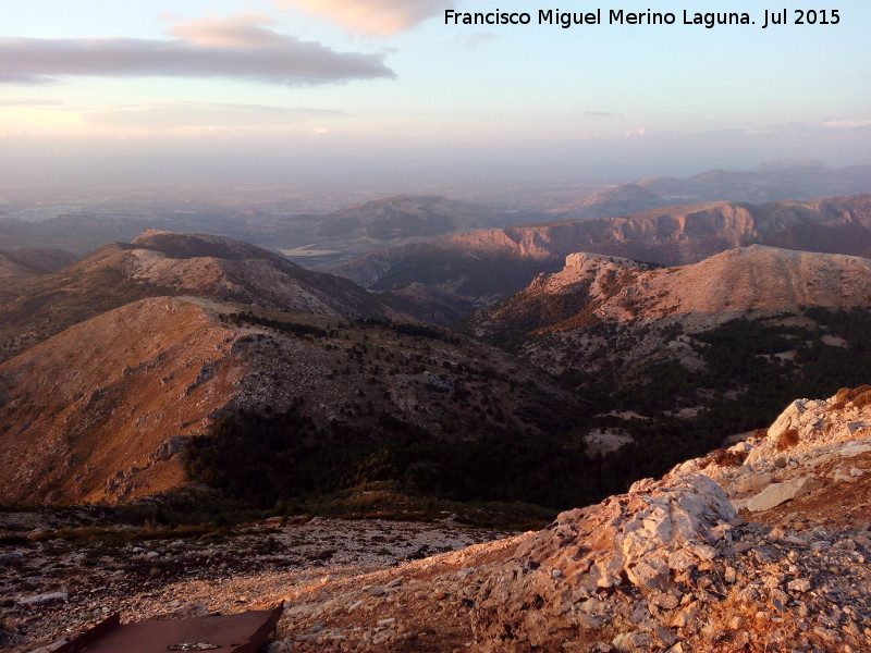 Sierra de Jan - Sierra de Jan. Desde La Pandera