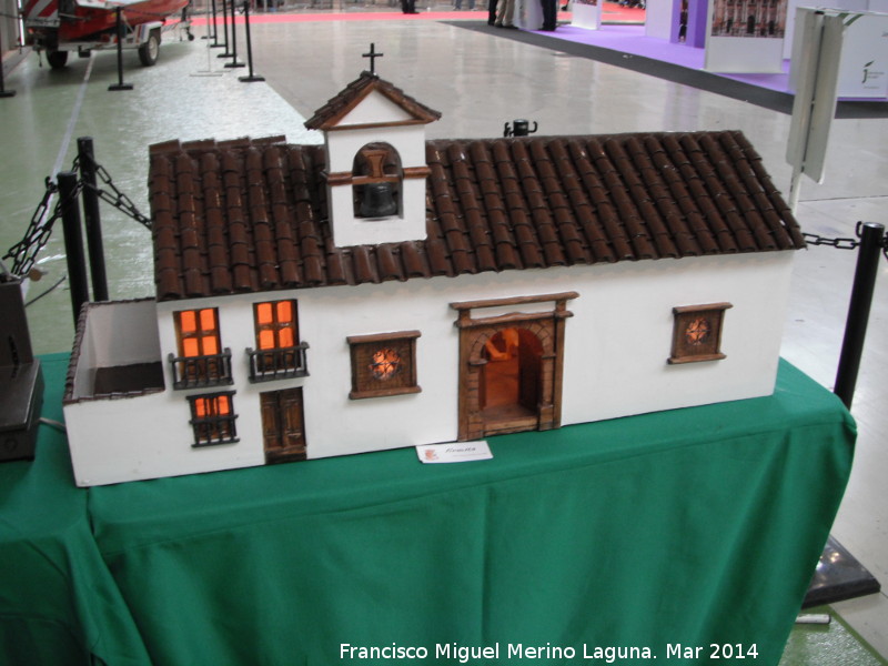 Ermita de la Virgen de los Remedios - Ermita de la Virgen de los Remedios. Maqueta de la Feria de Paraiso Interior