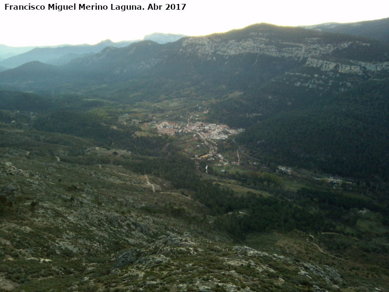 Aldea Arroyo Fro - Aldea Arroyo Fro. Desde el Mirador del Puerto de las Palomas