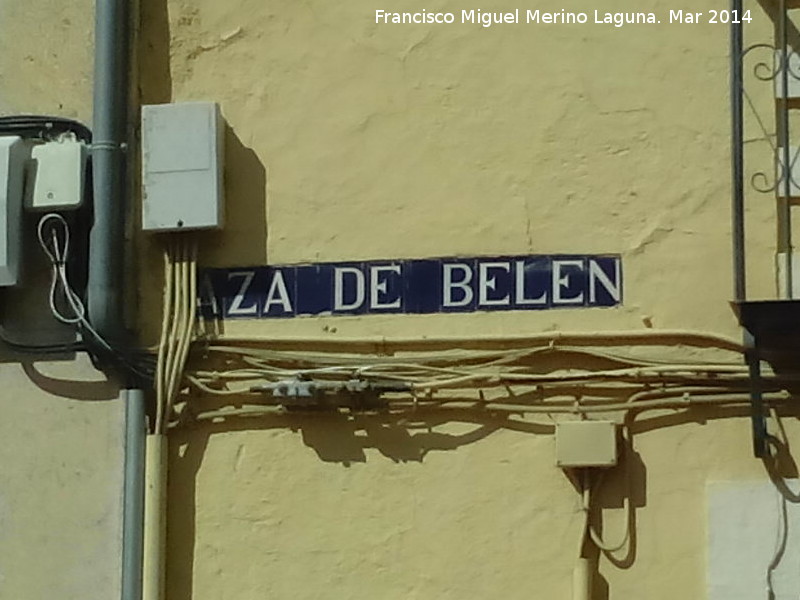 Plaza de Beln - Plaza de Beln. Azulejos