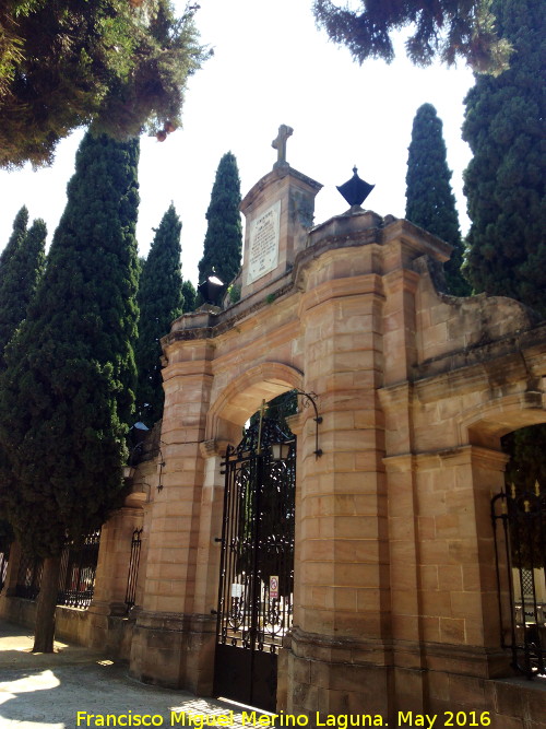 Cementerio de San Jos - Cementerio de San Jos. Puerta de acceso