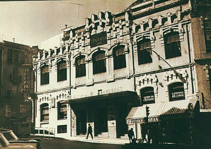 Teatro Cervantes - Teatro Cervantes. Foto antigua