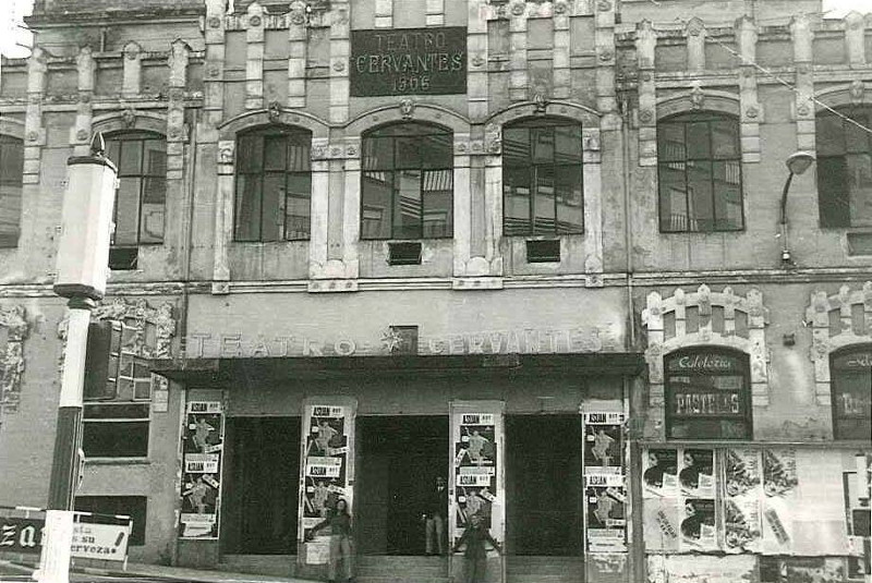 Teatro Cervantes - Teatro Cervantes. Foto antigua