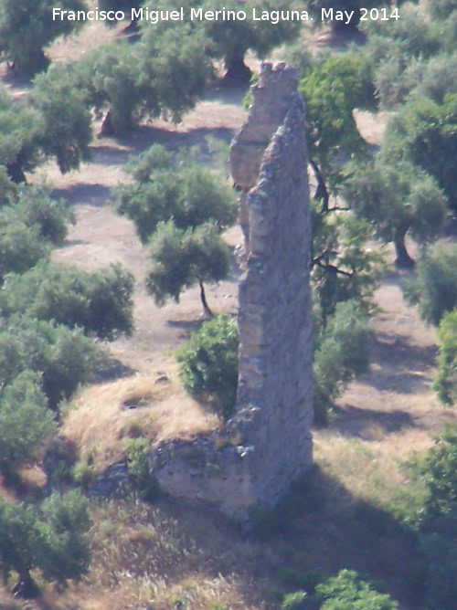 Torre Quebrada - Torre Quebrada. Desde las Peas de Castro