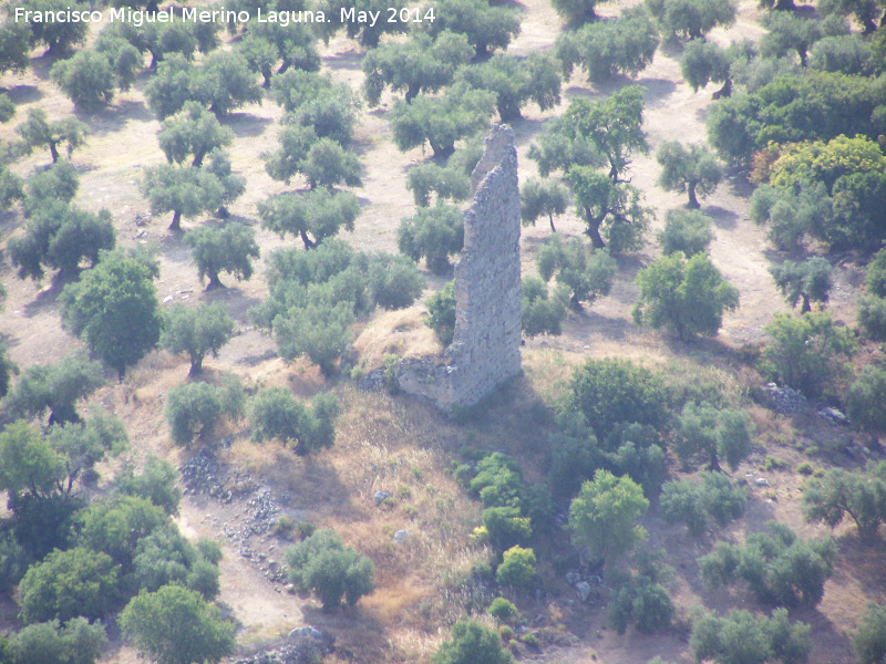 Torre Quebrada - Torre Quebrada. Desde las Peas de Castro