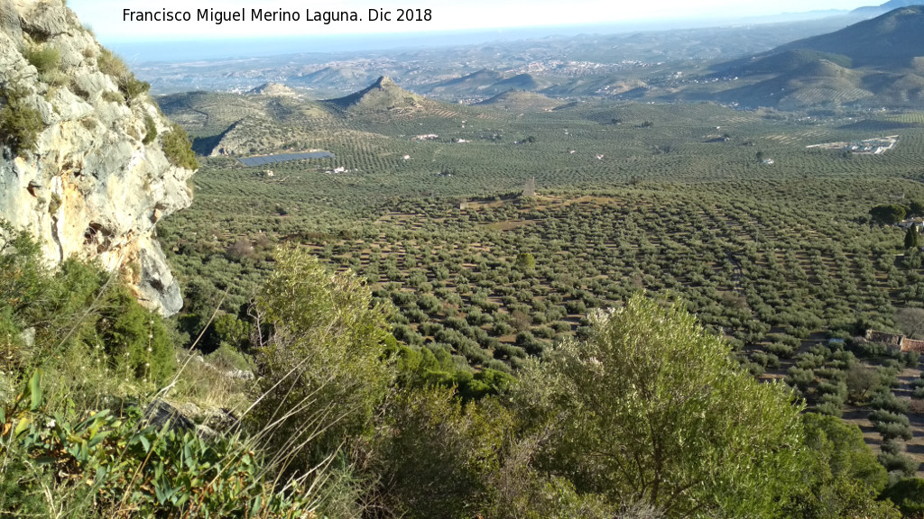 Torre Quebrada - Torre Quebrada. Desde las Peas de Castro