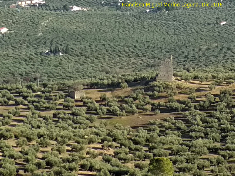 Torre Quebrada - Torre Quebrada. Desde las Peas de Castro