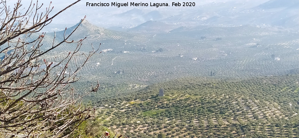Torre Quebrada - Torre Quebrada. Desde las Pe�as de Castro
