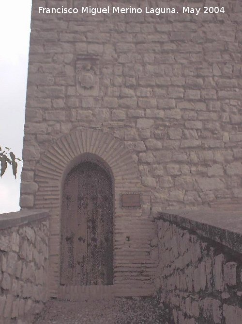 Muralla de Jan. Torren del Conde de Torralba - Muralla de Jan. Torren del Conde de Torralba. Puerta de acceso al torren