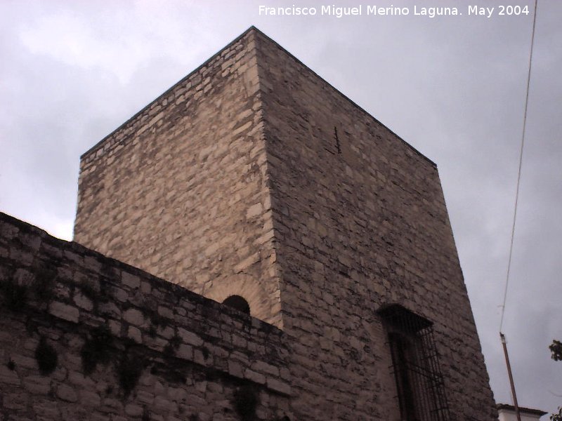 Muralla de Jan. Torren del Conde de Torralba - Muralla de Jan. Torren del Conde de Torralba. Intramuros