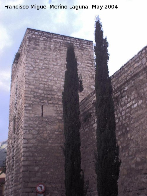 Muralla de Jan. Torren del Conde de Torralba - Muralla de Jan. Torren del Conde de Torralba. Extramuros