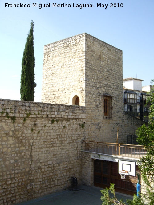 Muralla de Jan. Torren del Conde de Torralba - Muralla de Jan. Torren del Conde de Torralba. 